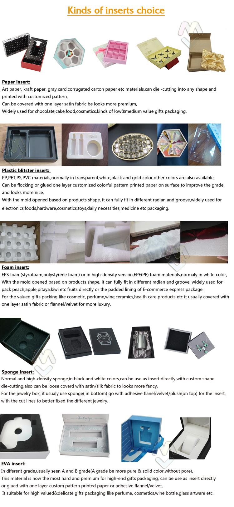ML packaging kinds of insert choose for box.jpg