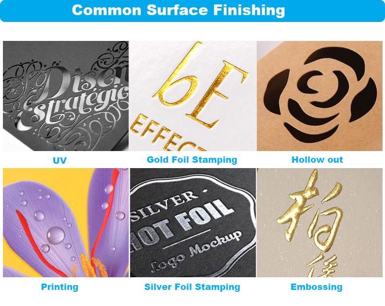 A5 Surface Finishing Of The Packaging