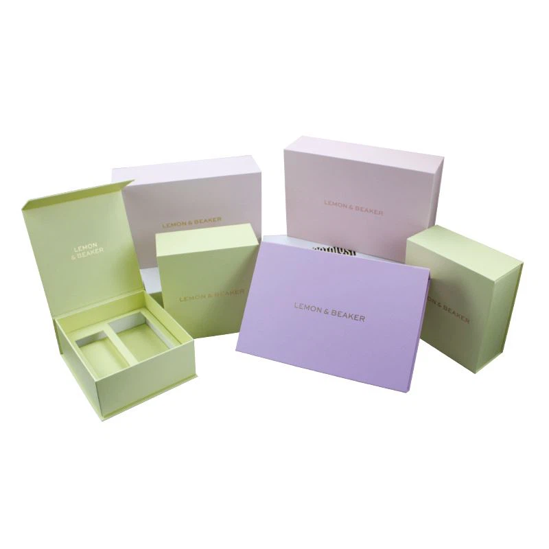 box magnet packaging with cardboard tray for cosmetics (5)