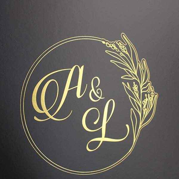 Black Cardboard Gift Box With Lid