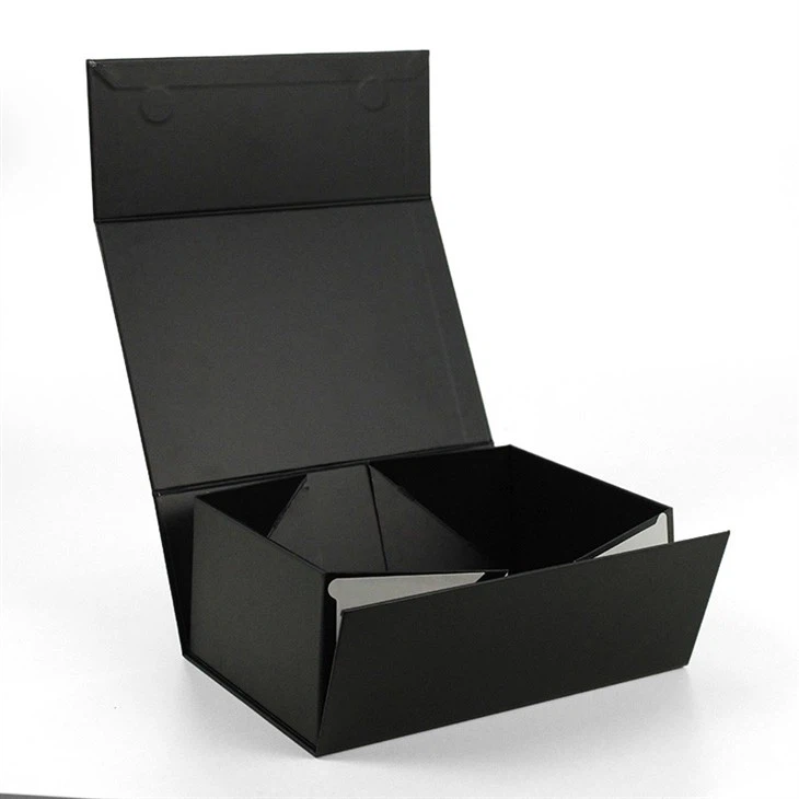 Black Magnetic Gift Box Wholesale (3)