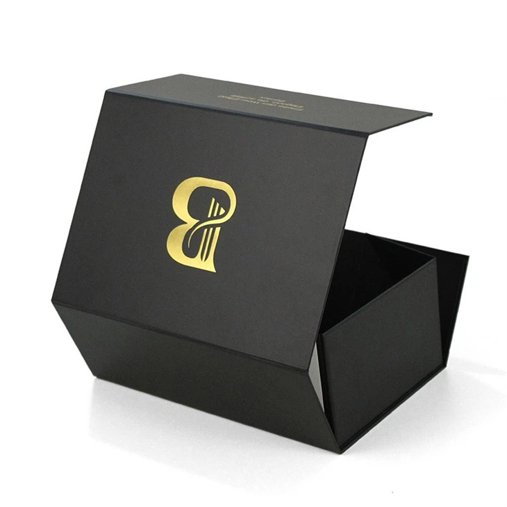 Black Magnetic Gift Box Wholesale (4)