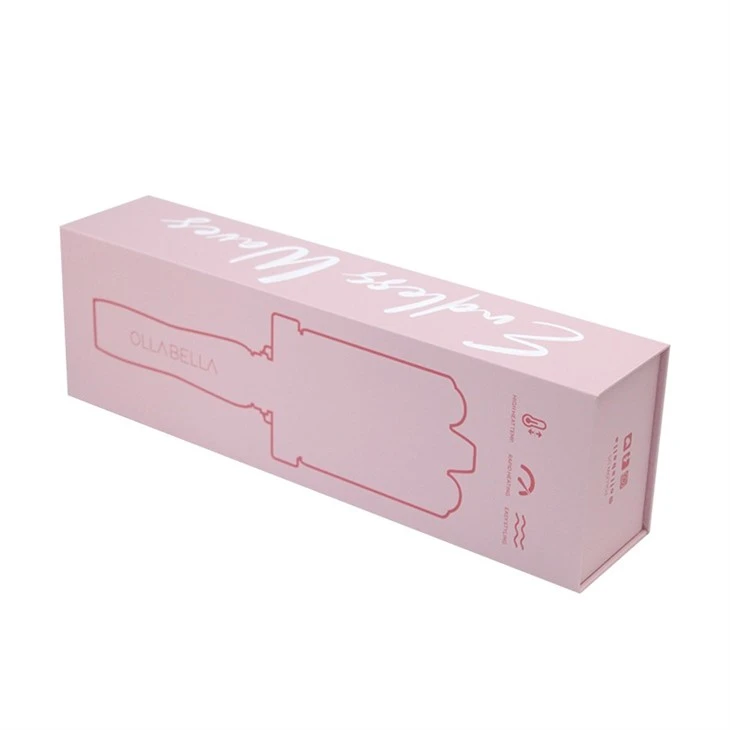 pink magnetic gift box with ribbon (4)