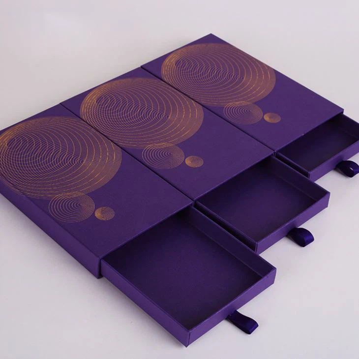 Cardboard slide boxes