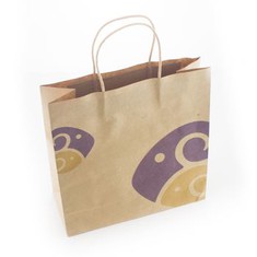 Brown Kraft paper sacculos